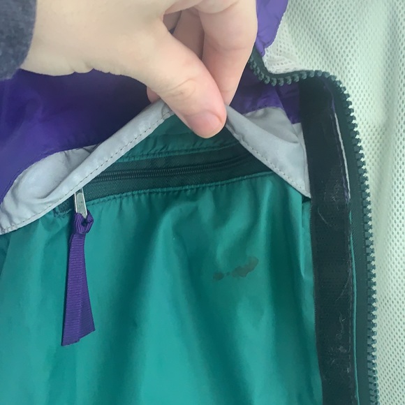 Vintage Banff Goretex green and purple running jacket sz M - Picture 13 of 13